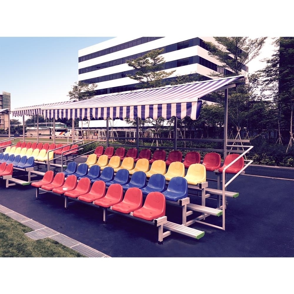 portable bleachers movable grandstand chairs auditorium seat aluminum grandstand