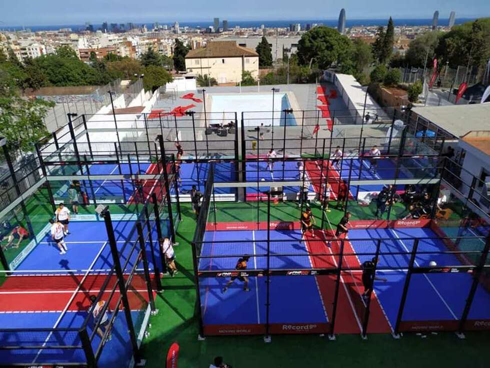 Outdoor Canchas De Padbol court for sale