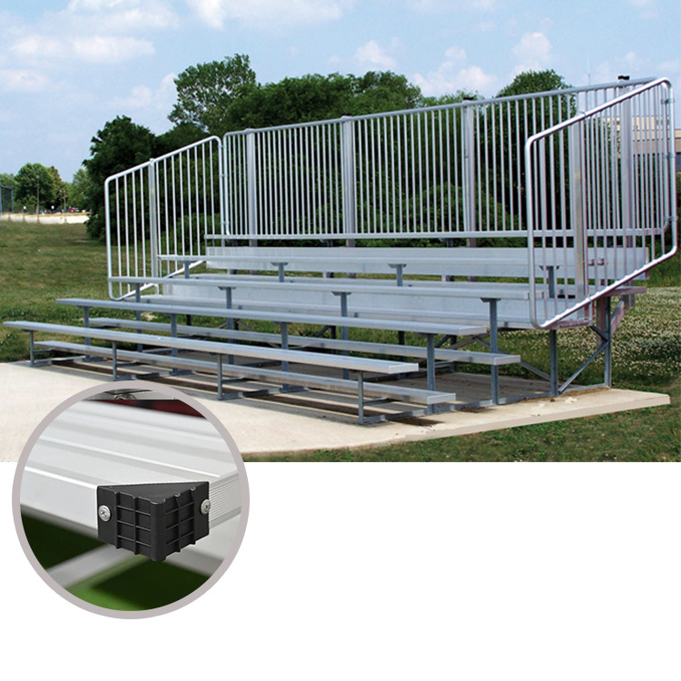 Outdoor aluminum bench seats bleacher seating