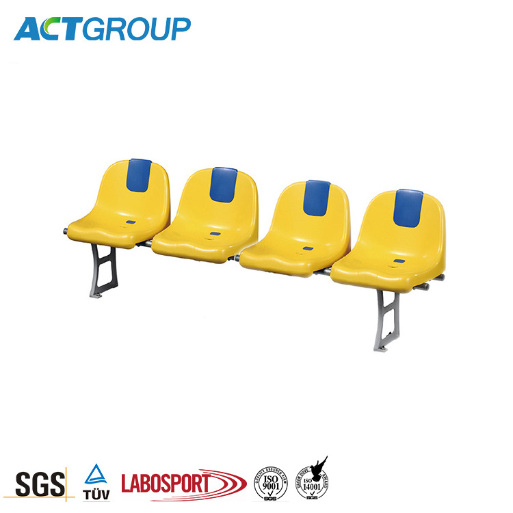 PP injection molded colorful plastic chair stadium seats