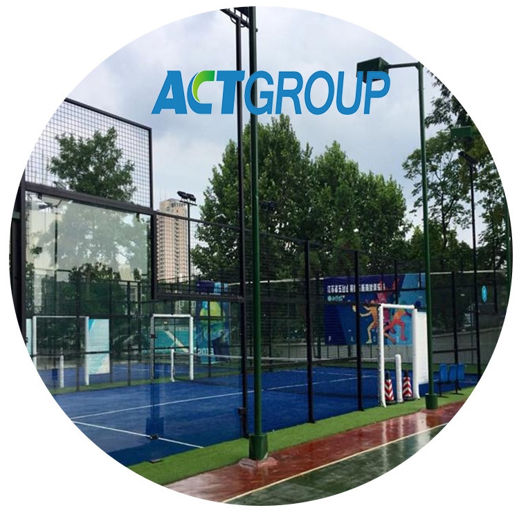 Non-infill synthetic grass artificial grass for tennis/padel court