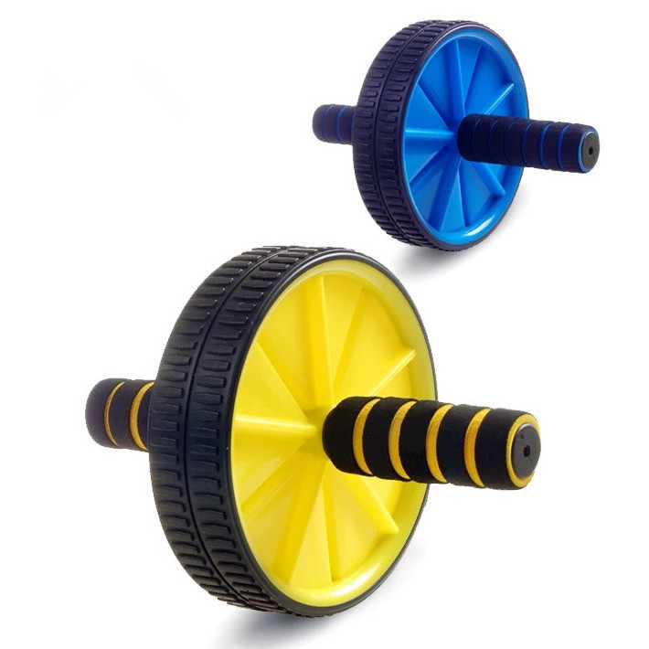 Ab Wheel Roller for Abdominal and Stomach Exercise Wheel for Home Fitness Gym with Non-Slip Handles