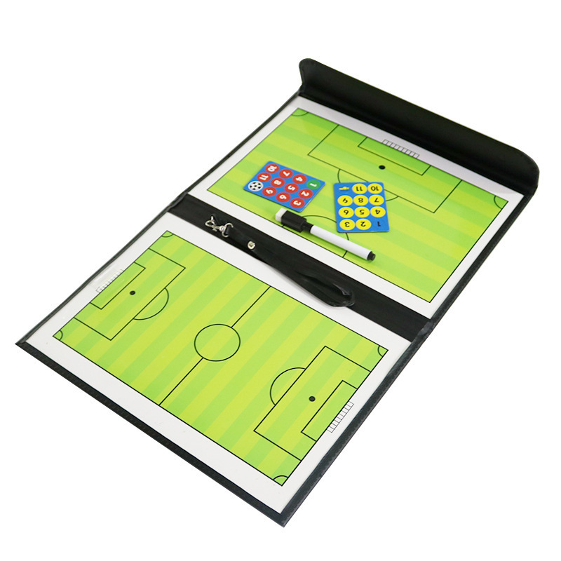 ActEarlier magnetic folding portable football Aluminium Alloy Various Competitions Coach Dedicated Tactical Training Board