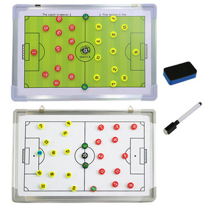 ActEarlier magnetic folding portable football Aluminium Alloy Various Competitions Coach Dedicated Tactical Training Board