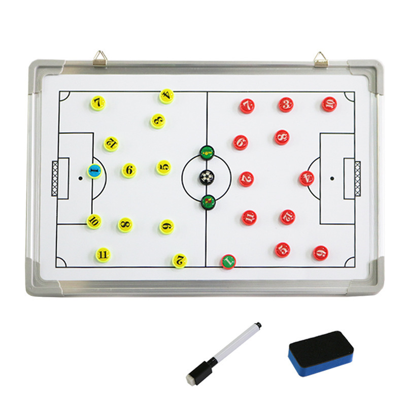 ActEarlier magnetic folding portable football Aluminium Alloy Various Competitions Coach Dedicated Tactical Training Board