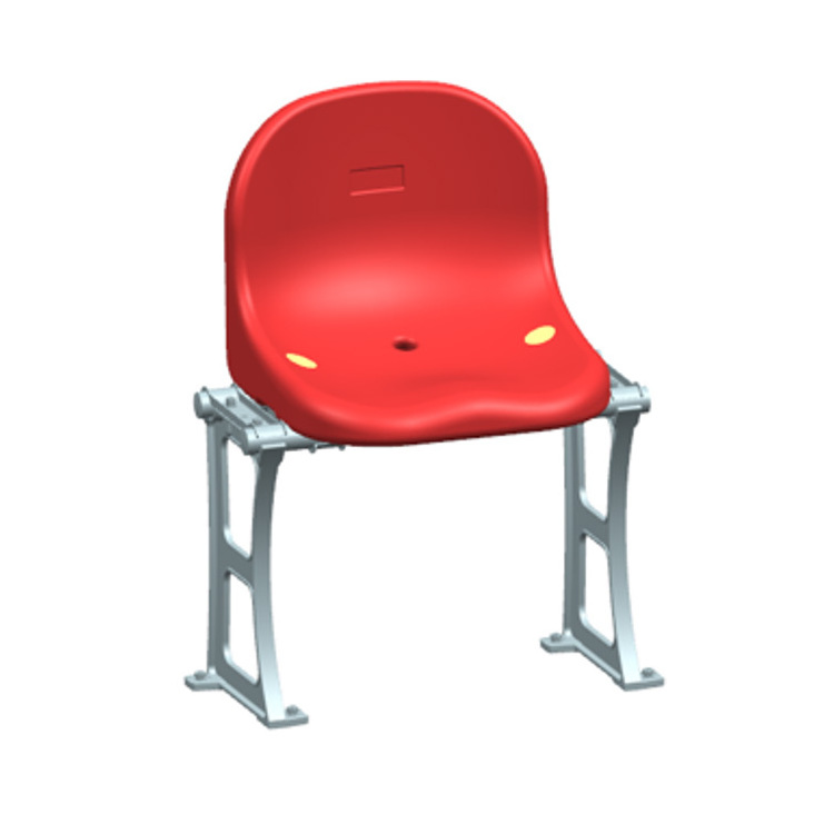 Plastic chairs for stadium spectator stadium seats