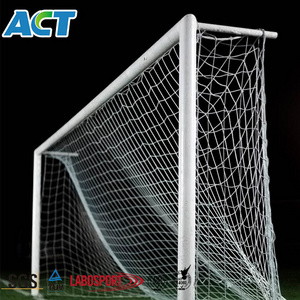 aluminum soccer goal with net, 8ft x24ft goals, full size football goal gate