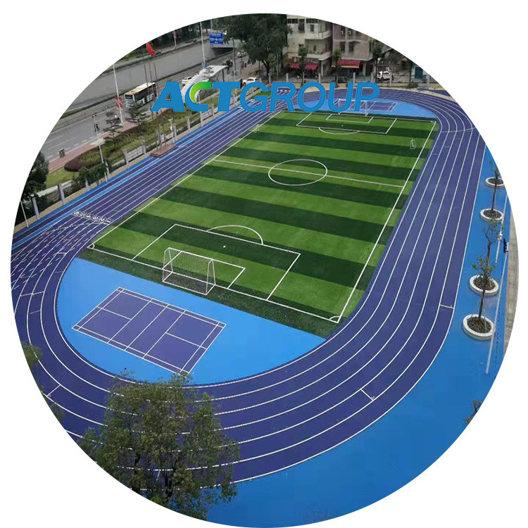 High quality artificial grass sports flooring football  natural synthetic grass turf carpet tiles