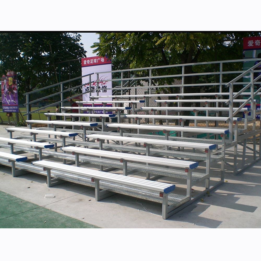 New aluminum bleachers seating for sale used aluminum grandstand bleacher