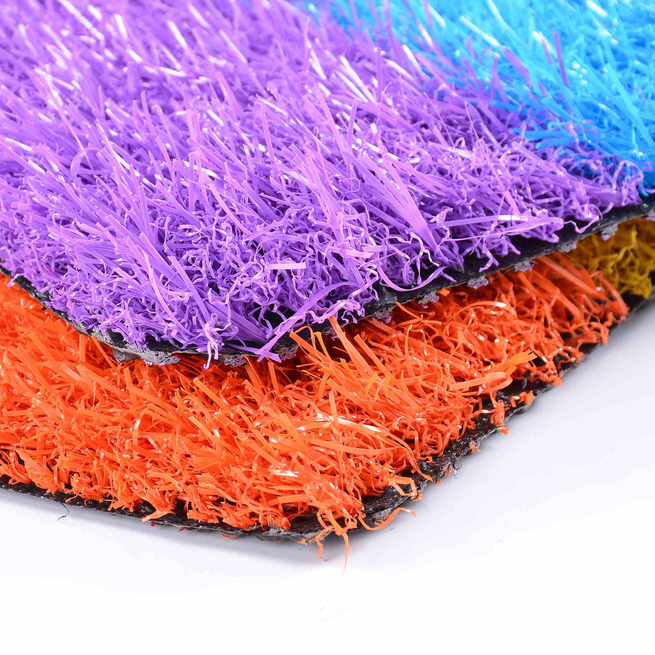 PINK ORANGE PURPLE RED BLUE YELLOW colorful artificial grass Synthetic grass  20-40mm