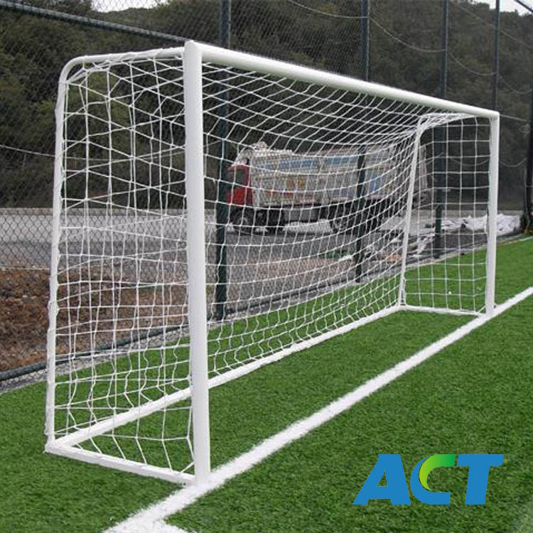 aluminum soccer goal with net, 8ft x24ft goals, full size football goal gate