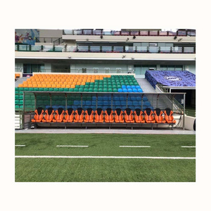 Portable bleachers  for soccer field