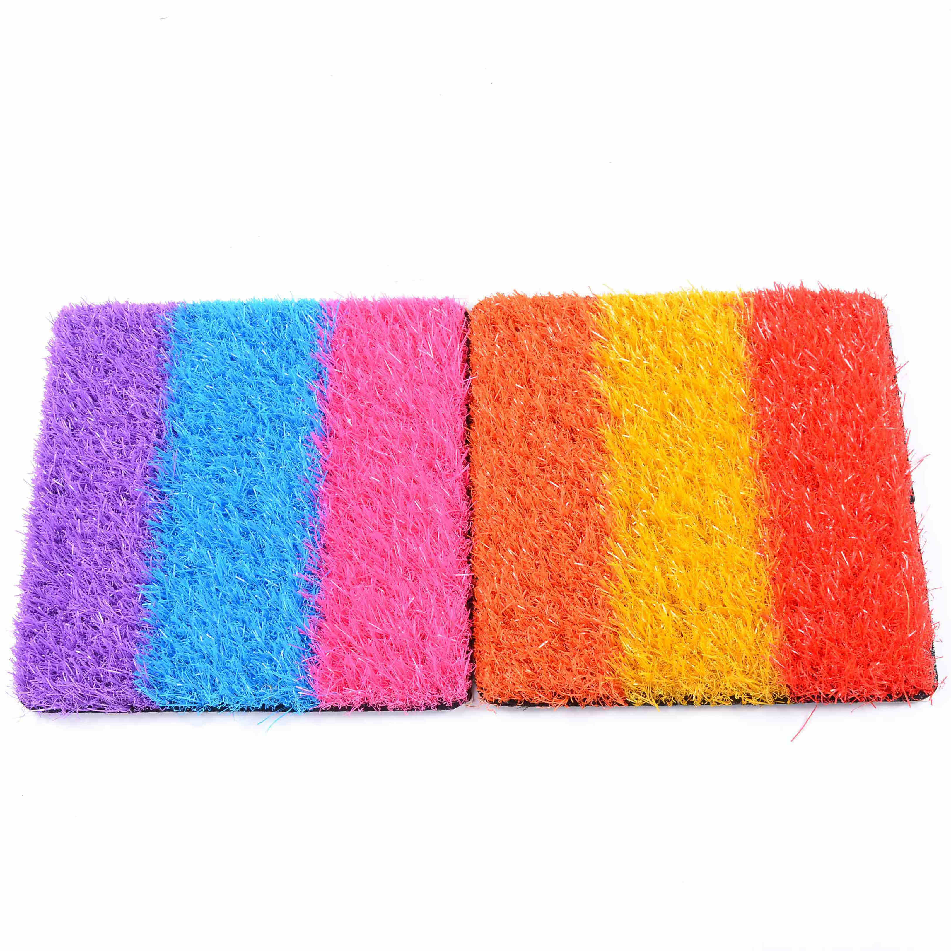 PINK ORANGE PURPLE RED BLUE YELLOW colorful artificial grass Synthetic grass  20-40mm