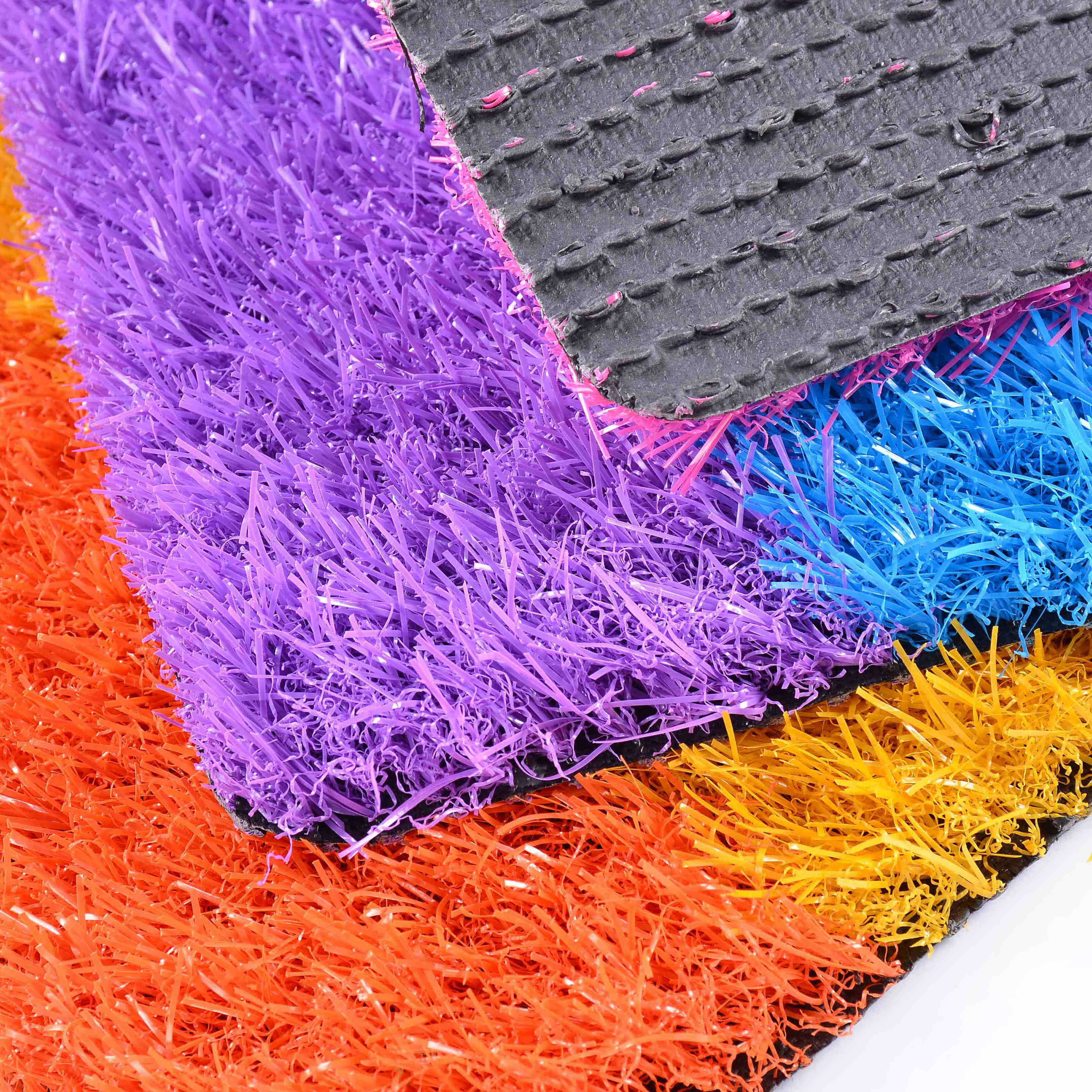 PINK ORANGE PURPLE RED BLUE YELLOW colorful artificial grass Synthetic grass  20-40mm