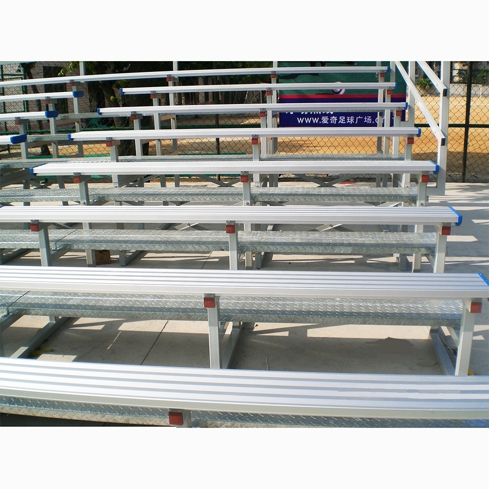 New aluminum bleachers seating for sale used aluminum grandstand bleacher