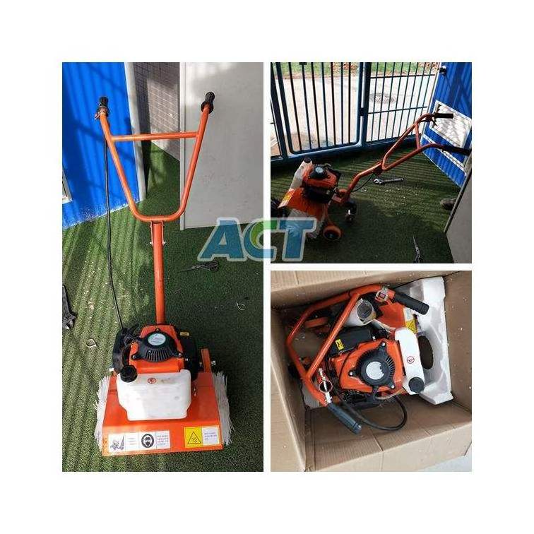 Hot sale petrol driven artificial grass brushing machine synthetic grass machine