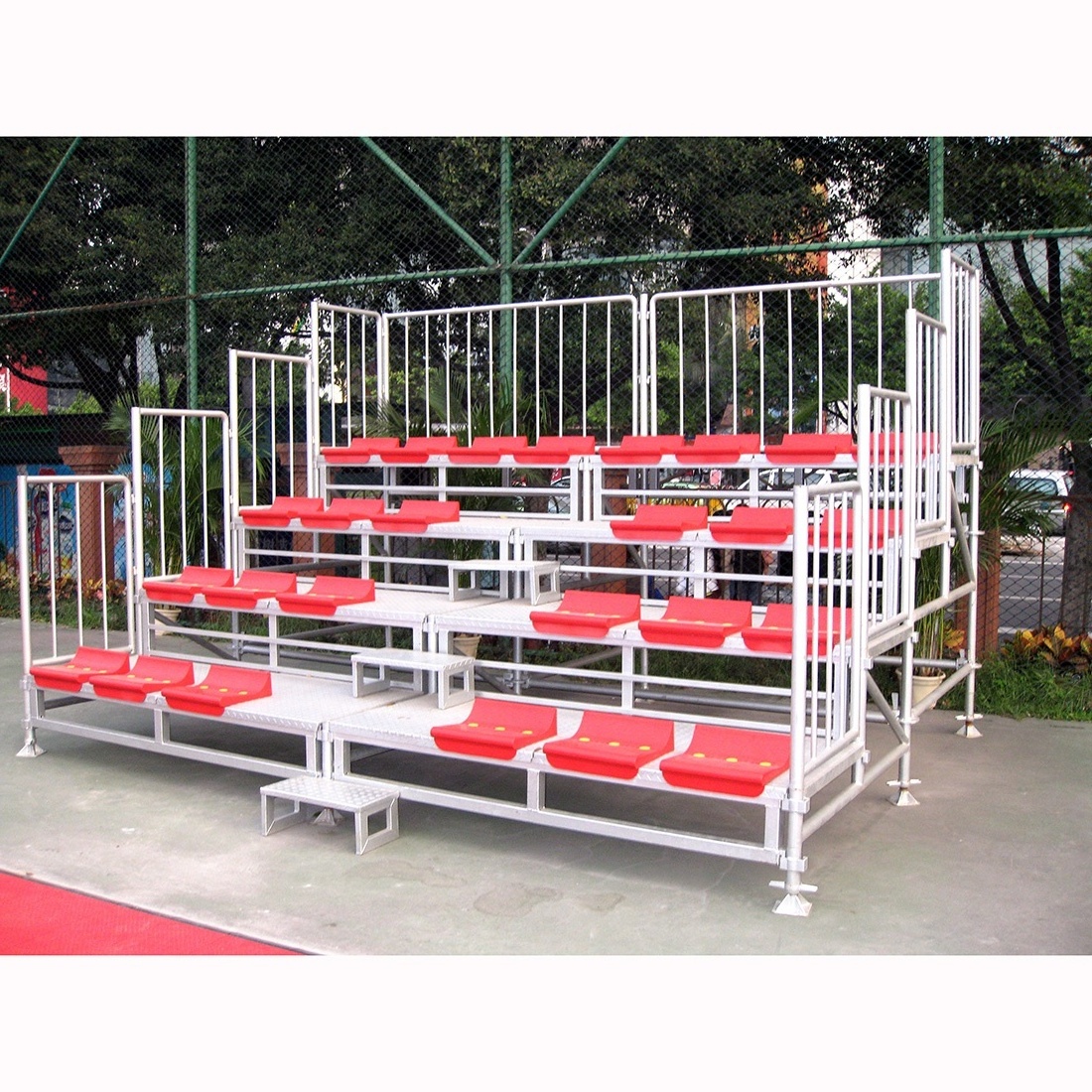 Football Bench manufacturer grandstand seating mobile metal tribune