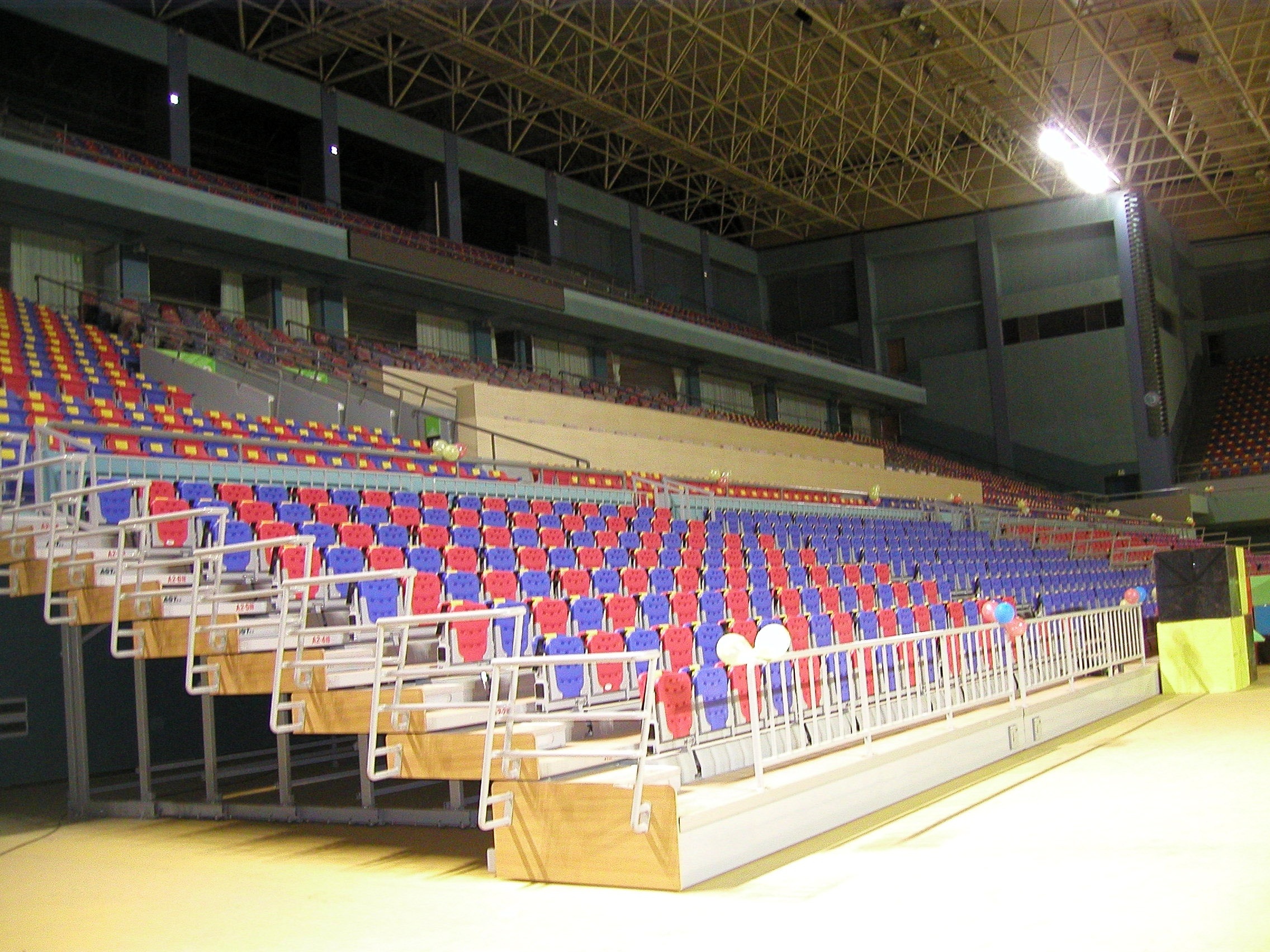 Movable Stadium Seats Steel Grandstands for Sale Telescopic Seating