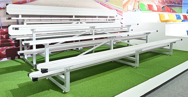 Used multi-function gym sports bench aluminum bleachers manufacturer