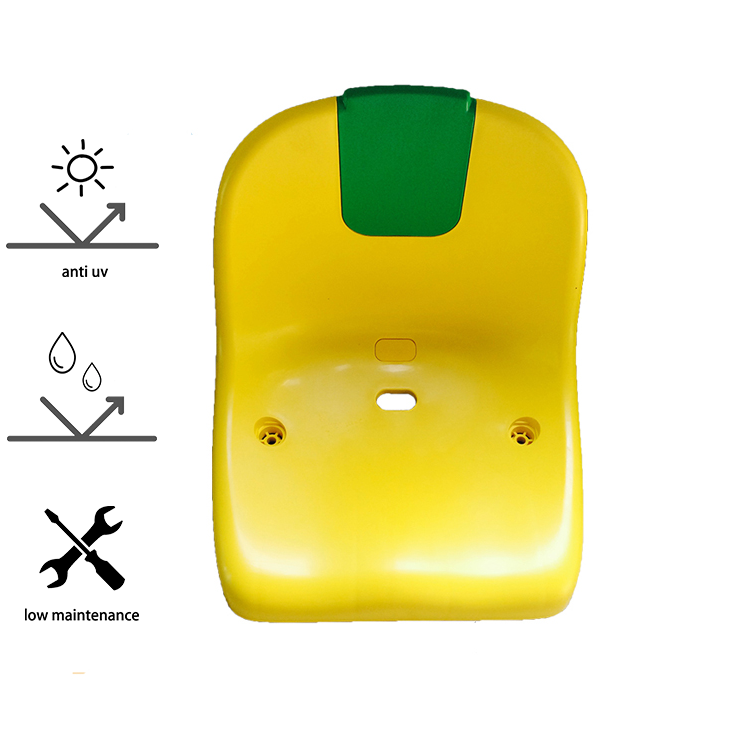 Outdoor plastic seats audience stadium chairs for soccer