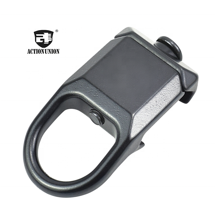 Action Union Quick Detach RSA Metal Rail Sling Attachment Hook Strap Adapter Belt Tactical Aluminum Buckle fit 20mm