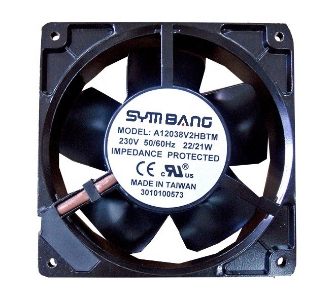 120mm 115v 230v AC industrial Axial Fan (A12038M)