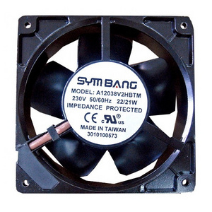 120mm 115v 230v AC industrial Axial Fan (A12038M)