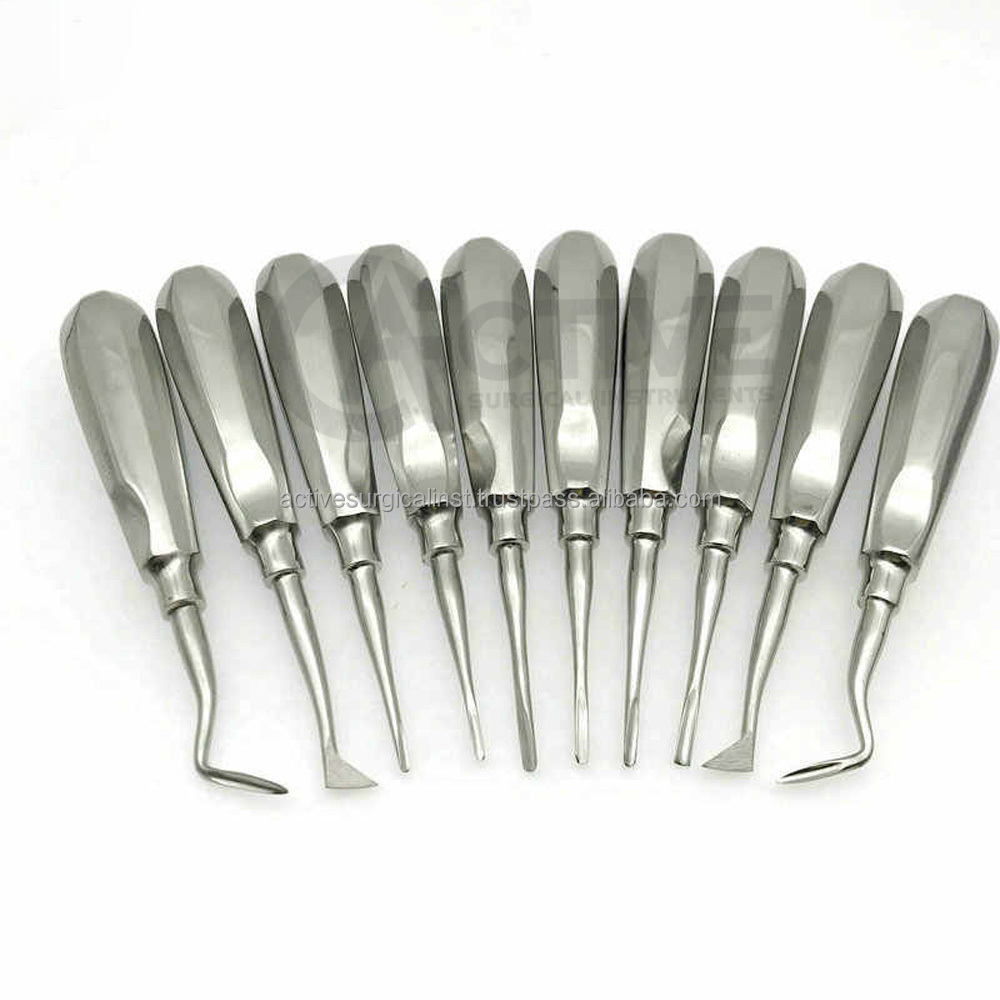 High Quality Dental Root Elevators Dental Elevators Extraction Surgical Instruments Stainless Steel Luxating Tooth loosening