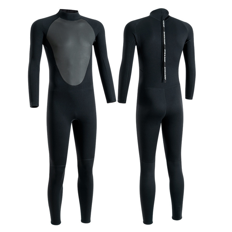 Men 3mm Neoprene Wetsuit Swimsuit Surfing Swimming Scuba Diving Suit