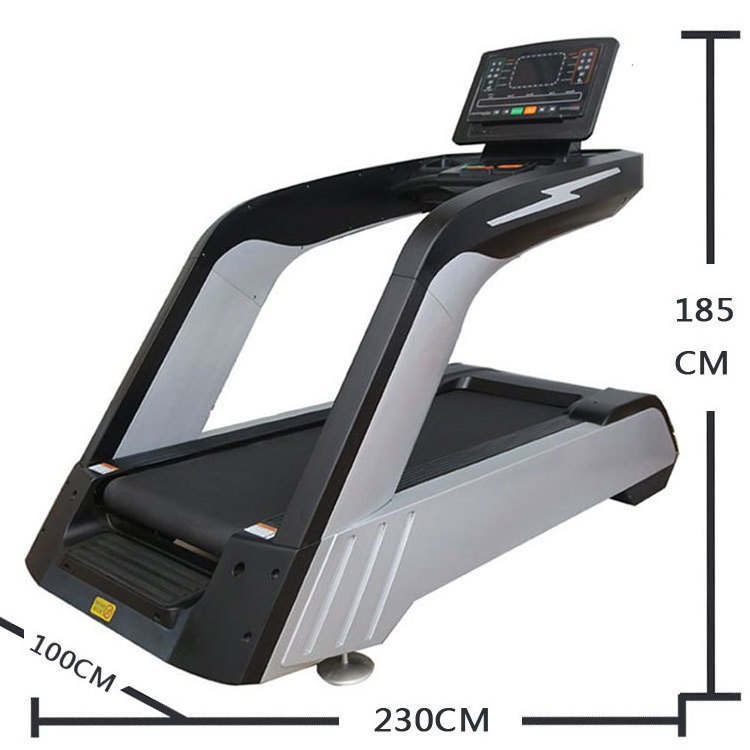 Professional Semi Gym Commercial Treadmill Big Screen Luxury Touch Screen Treadmill