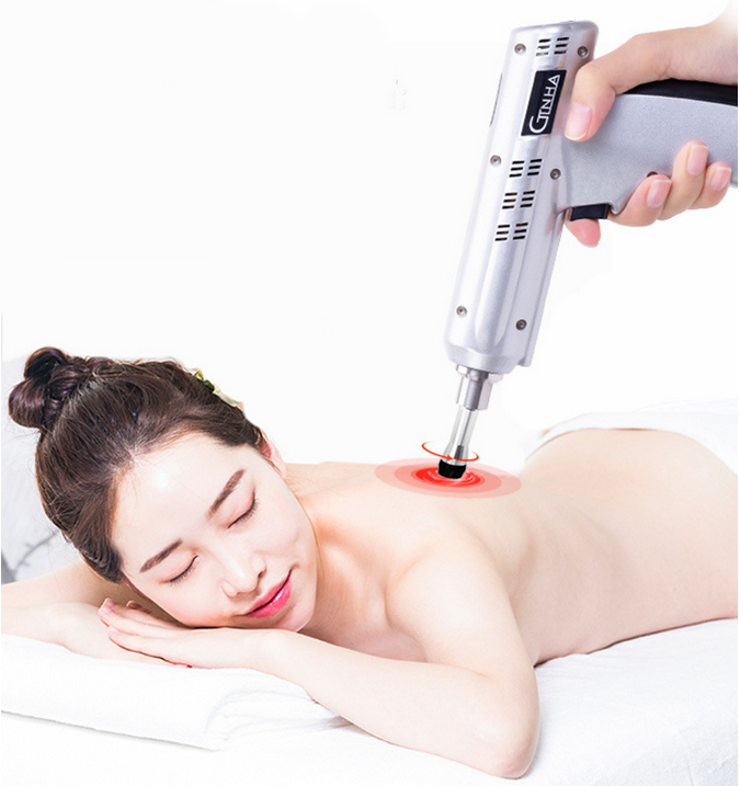 New Arrival Spine Gun Indoor Back Massage Backbone Chiropractic Impulse Gun