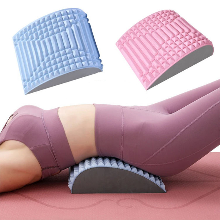 Back Stretcher Sit Up Pad relax reading pillow lumbar back ab mat