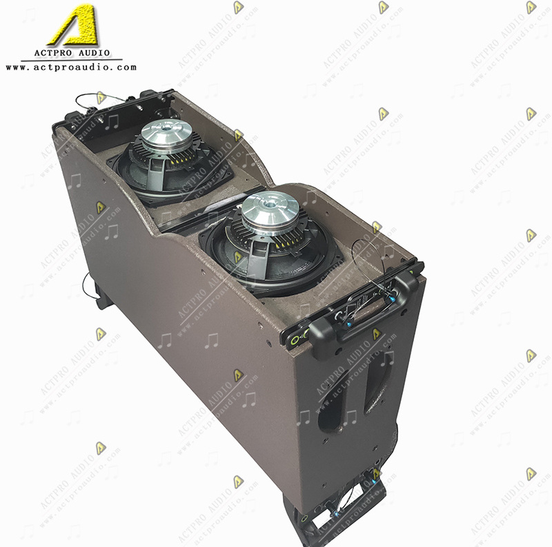 KIVA line array sound speaker outdoor sound system amplifier module active line array 600w powered line array speaker