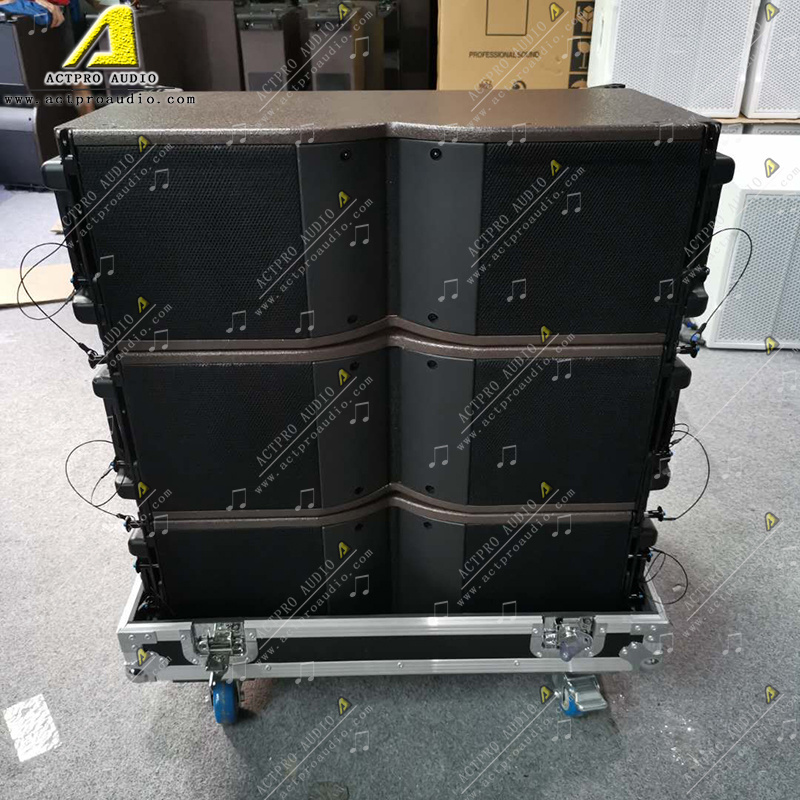 KIVA line array sound speaker outdoor sound system amplifier module active line array 600w powered line array speaker