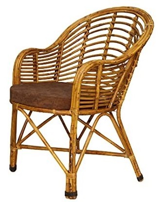 High Quality indoor and outdoor Furniture Natural Rattan Hand woven Art Flower Chair Wicker Decorative Peacock Chair