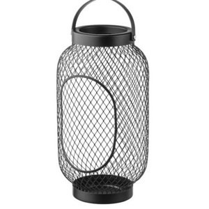 Modern Bulk Iron Meta Wire Lantern With T-Light black New Design Candle Holder Stand For Wedding Indoor Outdoor Home Decor