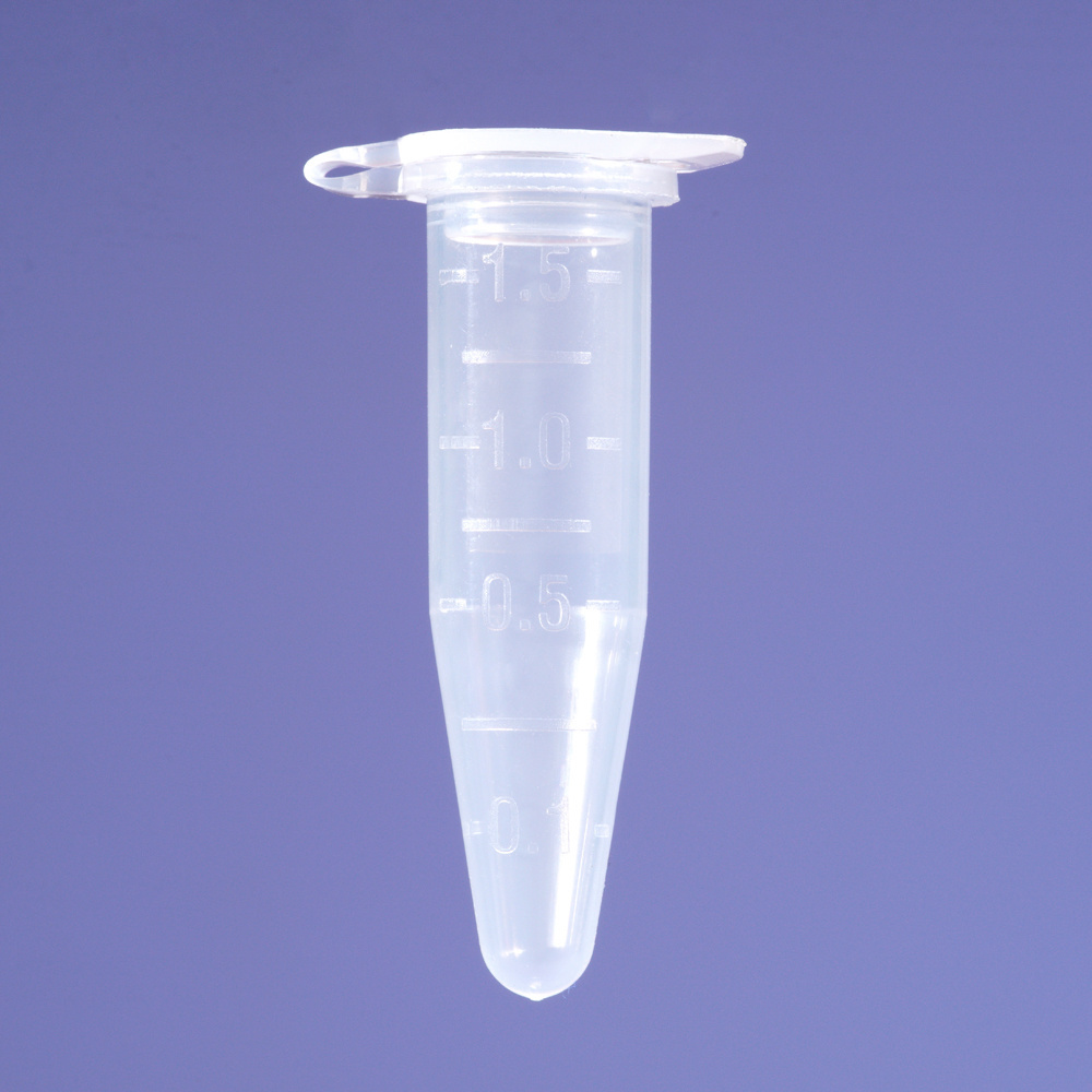 1.5ml plastic pcr microcentrifuge tubes