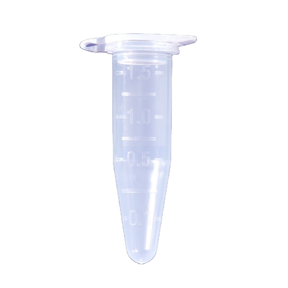 Factory direct sale 0.2ml 1.5ml 2.0 ml microcentrifuge tube conical tube microfuge tube