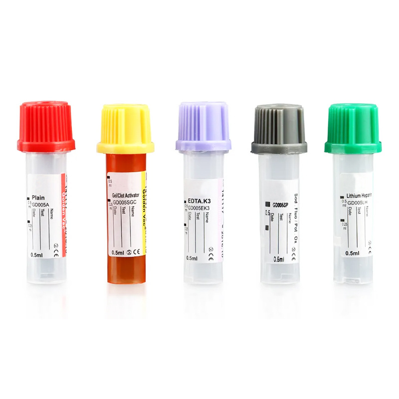 EDTA K2/K3/Na2 blood sampling collection tube Disposable Vacuum Blood specimen Collection tube