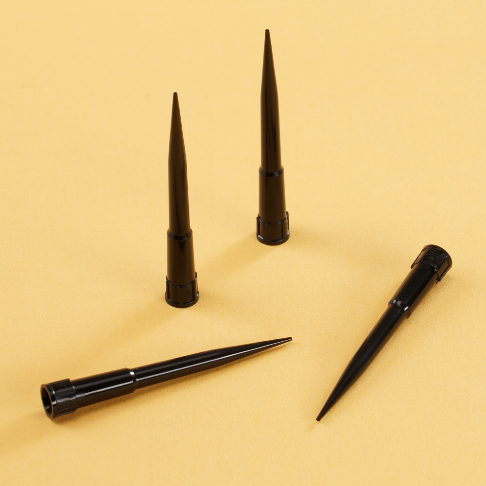 Tecan-Style Disposable Automation 200ul 1000ul Conductive Tips Black Filter Pipette Tips