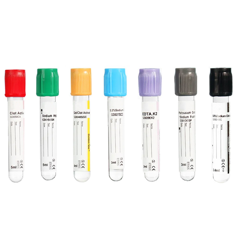 EDTA K2/K3/Na2 blood sampling collection tube Disposable Vacuum Blood specimen Collection tube