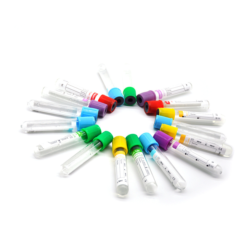 5ml Sterile Plastic Test Tubes with Screw Covers Polypropylene Container Graduated Blood Sample Tube