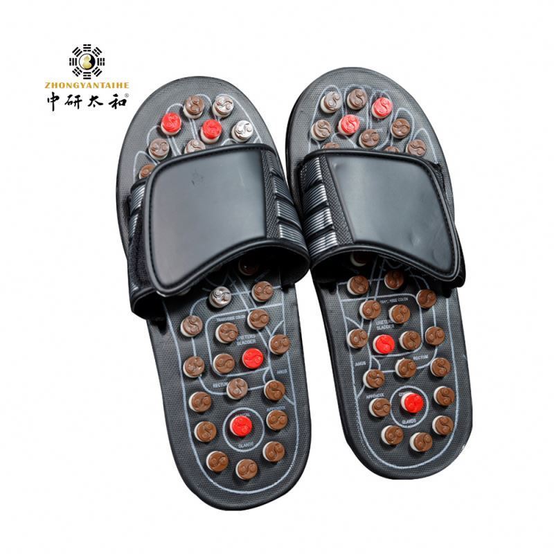 Foot Massage Slippers Acupuncture Therapy Massager Shoes For Foot Acupoint Activating Reflexology Feet Care Massageador Sandal