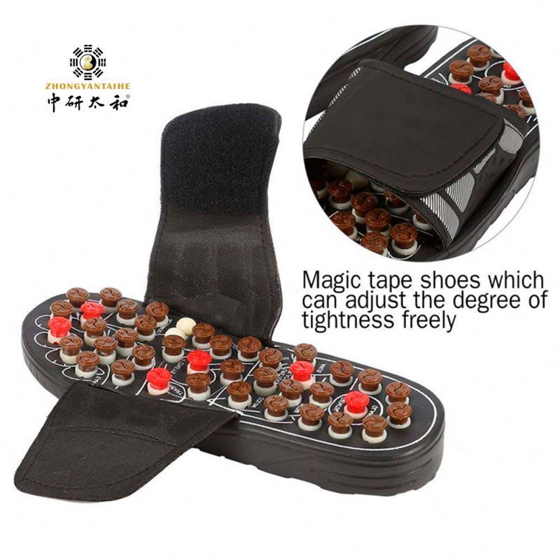 Foot Massage Slippers Acupuncture Therapy Massager Shoes For Foot Acupoint Activating Reflexology Feet Care Massageador Sandal