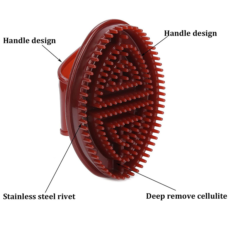 The meridian brush dredge massage brush thin body beauty universal scraping instrument artifact Massage Meridian brush