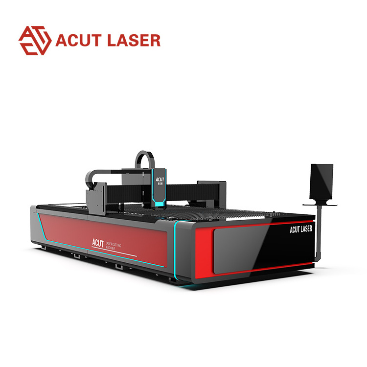 Factory Price Cnc Fiber Laser Cutter For Metal Aluminum Steel Brass 1000w 1500w 2000w Double Table Fiber Cnc 3015fe