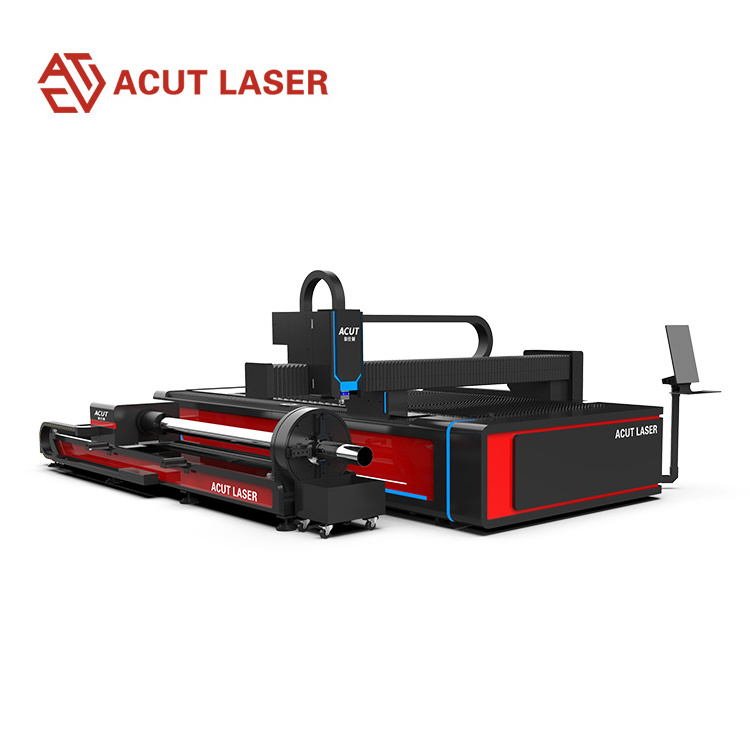 Automatic CNC Metal 3000W 6kw 12kw Fiber Laser Cutting Carbon Steel Square Tube Cutting Machine