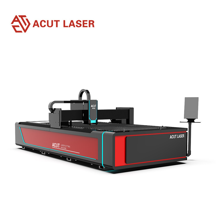 Factory Price Cnc Fiber Laser Cutter For Metal Aluminum Steel Brass 1000w 1500w 2000w Double Table Fiber Cnc 3015fe