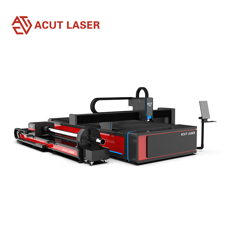 Automatic CNC Metal 3000W 6kw 12kw Fiber Laser Cutting Carbon Steel Square Tube Cutting Machine