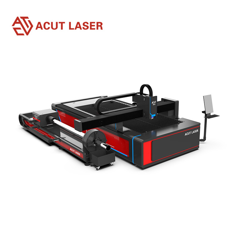 Automatic CNC Metal 3000W 6kw 12kw Fiber Laser Cutting Carbon Steel Square Tube Cutting Machine